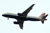 G-EUYL @ EGLL - Airbus A320-232 [4725] (British Airways) Home~G 11/07/2014. On Approach 27R. - by Ray Barber