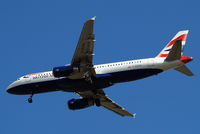 G-EUYH @ EGLL - Airbus A320-232 [4265] (British Airways) Home~G 15/07/2014. On approach 27R. - by Ray Barber