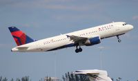 N363NW @ PBI - Delta A320 - by Florida Metal