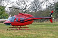 G-TGRZ @ EGBC - Bell 206B3 Jet Ranger III [2288] (Tiger Helicopters) Cheltenham Racecourse~G 13/03/2008