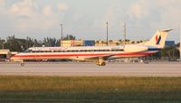 N680AE @ MIA - American Eagle E145LR - by Florida Metal
