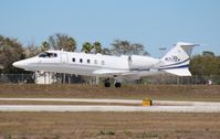 N717EP @ ORL - Lear 60