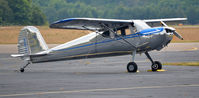 N76732 @ KDAN - 1946 Cessna 140 in Danville Va. - by Richard T Davis