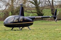 G-CCFC @ EGBC - Robinson R-44 Raven II [10151] Cheltenham Racecourse~G 13/03/2008