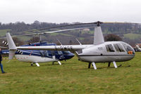 G-DWCE @ EGBC - Robinson R-44 Raven II [11511] Cheltenham Racecourse~G 13/03/2008