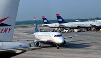 N104HQ @ KCLT - Taxi CLT - by Ronald Barker