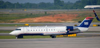 N438AW @ KCLT - Taxi CLT - by Ronald Barker