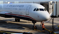 N548UW @ KCLT - Hooking power to aircraft - by Ronald Barker