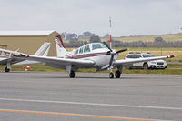 VH-SIQ @ YSWG - Beechcraft F33A Bonanza (VH-SIQ) taxiing at Wagga Wagga Airport. - by YSWG-photography