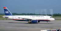 N624AW @ KCLT - Taxi CLT - by Ronald Barker