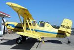 N5380 @ 4S5 - Grumman G-164A Agcat on the ramp in St. Thomas, ND. - by Kreg Anderson