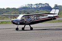 G-MIKI @ EGFH - Visiting Coyote II, Yate-The Chase based,  seen shortly after landing on runway 28 at EGFH. - by Derek Flewin