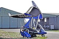 G-OSOD @ EGFH - Visiting Quik, Halfpenny Green based, seen parked up at EGFH. - by Derek Flewin