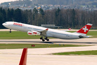 HB-JMD @ LSZH - Airbus A340-313X [556] (Swiss International Air Lines) Zurich~HB 07/04/2009