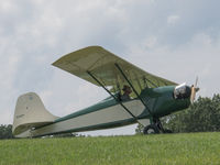 N321PX @ IA27 - Holding before take-off at Antique Airfield, Blakesburg - by alanh