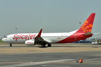 VT-SGF @ VIDP - 'Vanilla' taxiing out of IGIA T-1. - by Arjun Sarup