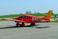 HB-PLZ @ LSGE - Piper PA-28-181 Archer II [2890089] Ecuvillens~HB 10/04/2009 - by Ray Barber