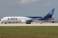 CC-BDB @ MIA - LAN 767-300 - by Florida Metal