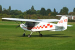 G-CGKZ @ EGCB - visitor at Barton - by Chris Hall