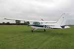 G-BGSV @ X5FB - Reims F172N Skyhawk, Fishburn Airfield UK, September 27th 2014. - by Malcolm Clarke