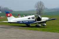 HB-OQW @ LSZT - Piper PA-28-181 Cherokee Archer II [28-7690049] Lommis~HB 05/04/2009 - by Ray Barber