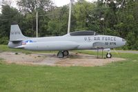 52-9776 @ I12 - T-33A Shooting Star in front of the airport - by Florida Metal