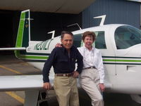 N201LT @ 1D2 - First owners of N201LT (Mike & Margaret Magera) who purchased her new in 1978 and flew her until she was sold in June of 2006.  We understand it was sold a second time in April of 2010 to her current owner.  She gave us years of wonderful memories. - by L. Wos