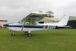 G-BGSV @ X5FB - Reims F172N Skyhawk, Fishburn Airfield UK, September 27th 2014. - by Malcolm Clarke