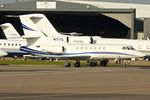 N171TG @ EGGW - 1997 Dassault Falcon 50, c/n: 251 at Luton - by Terry Fletcher