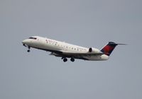 N409SW @ DTW - Delta Connection - by Florida Metal