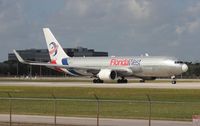 N422LA @ MIA - Florida West 767-300F - by Florida Metal