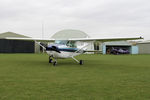 G-BGSV @ X5FB - Reims F172N Skyhawk, Fishburn Airfield UK, September 27th 2014. - by Malcolm Clarke