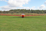 G-BUGZ @ X5SB - Showing its 50 ft 4 in (15.33 m) wingspan! Slingsby T-61F Venture T2, Sutton Bank North Yorkshire, September 7th 2014. - by Malcolm Clarke