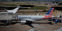 N3014R @ KDFW - Gate A8 DFW  Note the new Airbus winglet design!! - by Ronald Barker