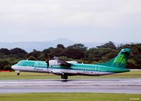 EI-FCY @ EGCC - Take-off at EGCC - by Clive Pattle