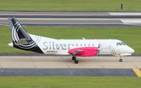 N428XJ @ TPA - Silver Saab 340B - by Florida Metal