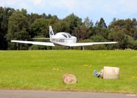 G-KRES @ EGPT - Taxy for take off at Perth airfield EGPT - by Clive Pattle