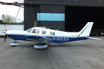 G-MAXA @ EGTR - parked at Elstree - by Chris Hall