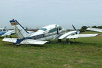 G-BARV @ EGTR - in the graveyard at Elstree - by Chris Hall