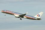 N191AN @ EGCC - 2001 Boeing 757-223, c/n: 32385 of American Airlines departing Manchester - by Terry Fletcher