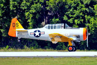 N645DS @ KLAL - North American SNJ-5 Texan [88-17643] Lakeland-Linder~N 14/04/2010 - by Ray Barber