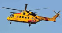 149902 @ CYHC - Inbound to helipad at Vancouver harbour. - by Ken Videan