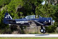 N934JT @ KLAL - North American SNJ-4 Texan [88-12858] Lakeland-Linder~N 14/04/2010 - by Ray Barber