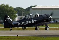 N934JT @ KLAL - North American SNJ-4 Texan [88-12858] Lakeland-Linder~N 16/04/2010 - by Ray Barber
