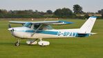 G-BPAW @ EGTH - 3. G-BPAW preparing to depart the rousing season finale Race Day Air Show at Shuttleworth, Oct. 2014.