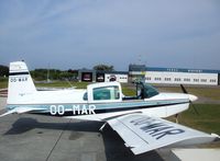 OO-MAR @ EHTX - Stopover at Texel Airport (North Holland) on the way to Ameland by a hot and sunny day. After a warm welcome, some fresh air and refueling for both aircraft & crew were necessary. - by Leroy Patricia