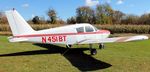 N451BT @ 8ND4 - Piper PA-28-140 Cherokee sitting in the sun in Manvel, ND. - by Kreg Anderson