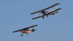 G-EBIR @ EGTH - 45. G-EBIR and G-AAPZ at the glorious Shuttleworth Pagent Airshow, Sep. 2014.