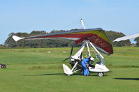 G-MLAW @ X3CX - Just landed at Northrepps. - by Graham Reeve
