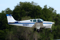 N481T @ KLAL - Beech A33 Debonair [CD-310] Lakeland-Linder~N 16/04/2010 - by Ray Barber